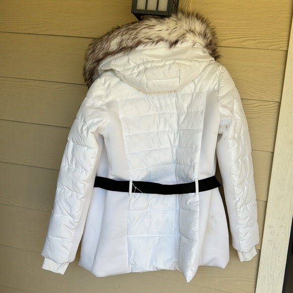 MICHAEL KORS White Rain/Snow hooded jacket - Picture 4 of 4